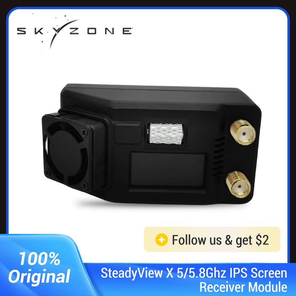 Skyzone Steadyview X Receiver Module - Skyzone SteadyView X 5.8Ghz IPS 스크린